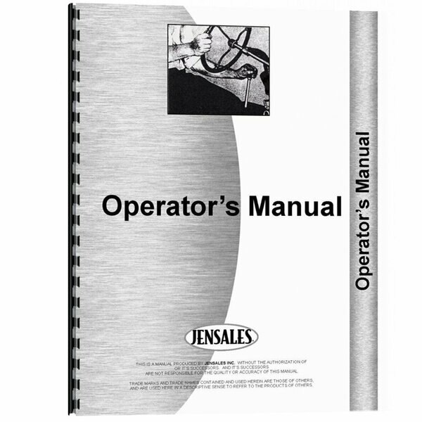 New Operator Manual Fits International Harvester 20D Tractor